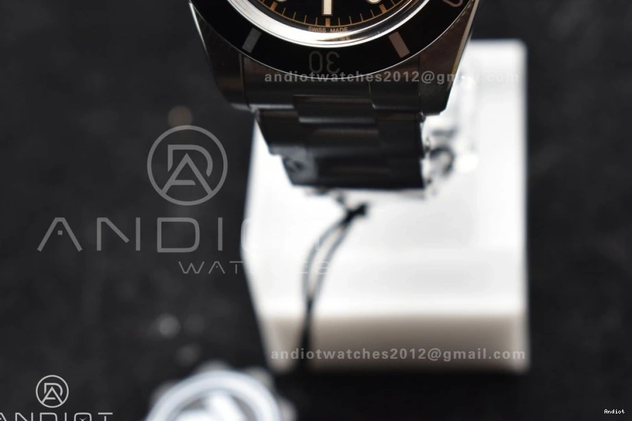 Heritage Black 895 ZF SS Bay FreshLook Dial Best 1:1 SS Black Bracelet A 37mm Edition on 0813